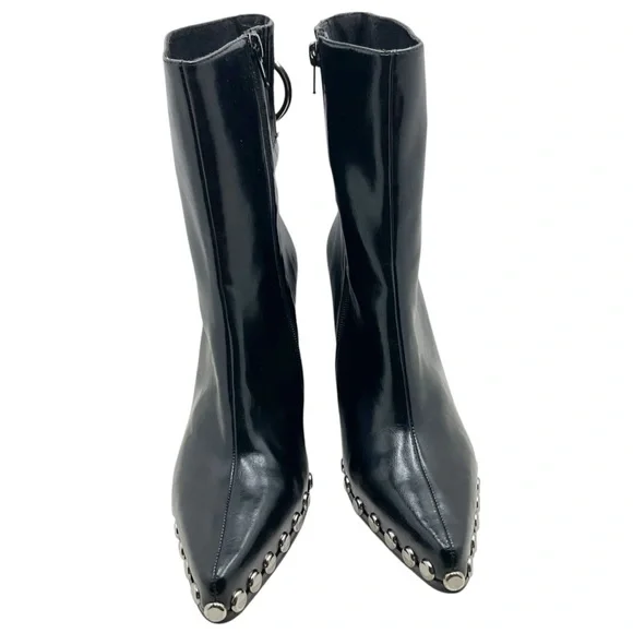 {Jeffery Campbell} Walton Vegan Studded Booties - Picture 4 of 16